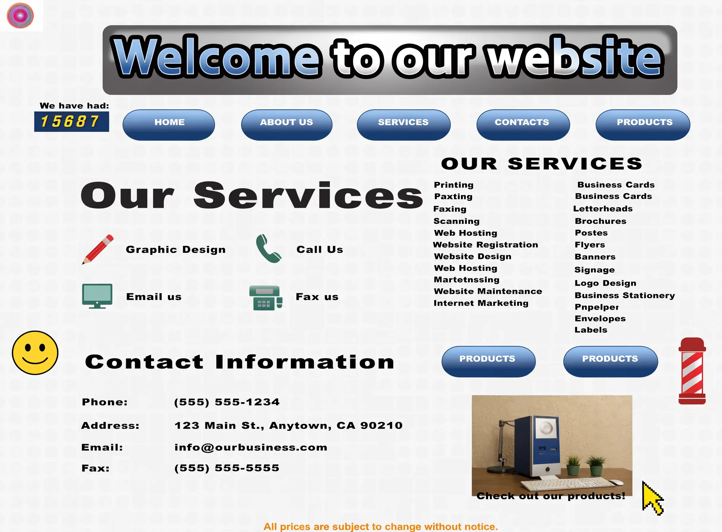 Outdated Site